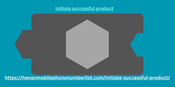 initiate successful product